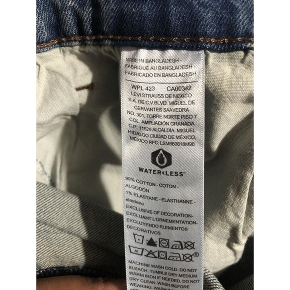 Signature by Levi Strauss & Co. Slim Fit Denim Jeans for Big and Mens 38x32 NEW - Picture 15 of 15